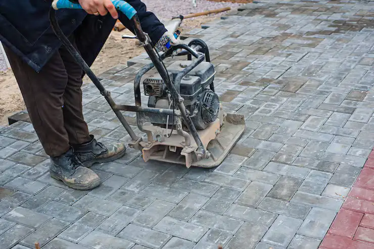 Paver materials restored by Keystone Outdoor Solutions in Lancaster including brick concrete and stone