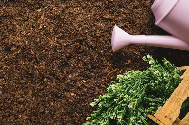Mulch Installation by a Lancaster Hardscape and Outdoor Living Company